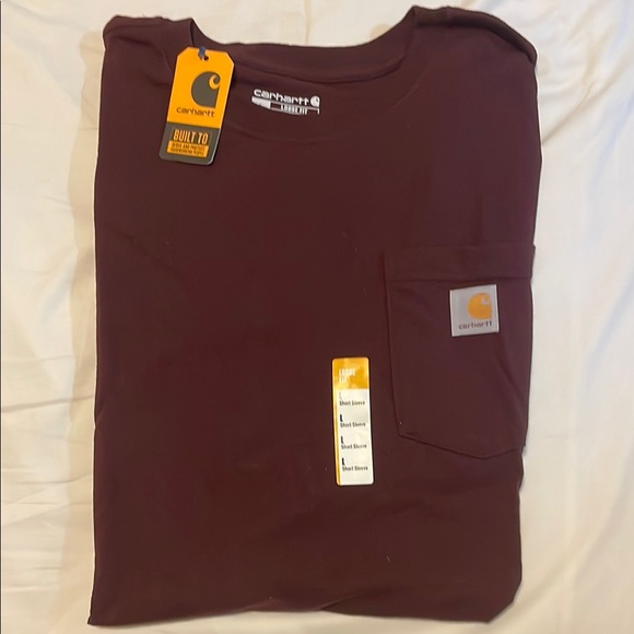 Carhartt Men's Brown Pocket T-Shirt - Picture 1 of 1